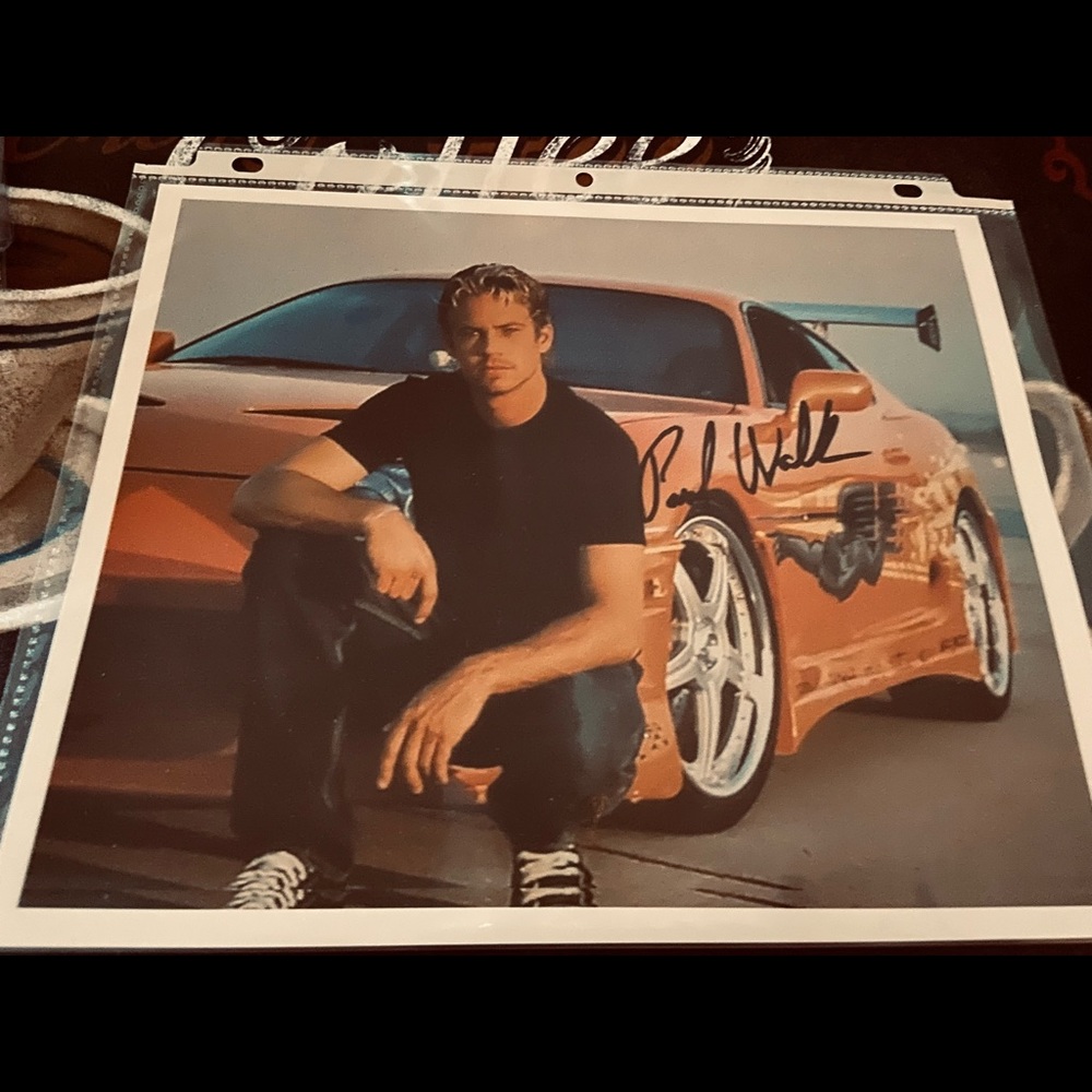 Paul Walker signed (reprints) ✍🏼